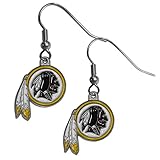NFL Washington Redskins Dangle Earrings