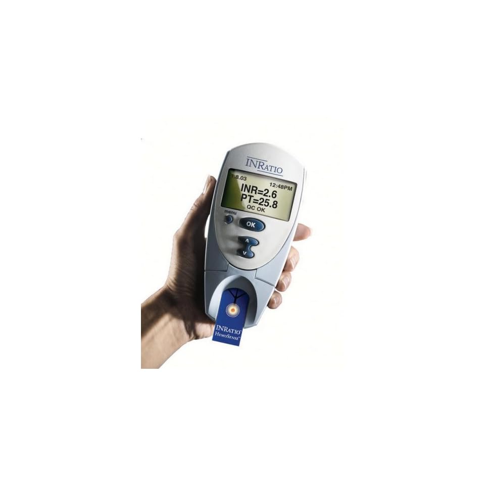Hemosense INRatio PT/INR Monitoring System INRatio Test Strips Qty of