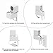 Aotnex Outlet Wall Mount for Cam V2, Upgraded 360 Degree Swivel AC Outlet Wall Plug Mount Stand Holder Bracket Without Messy Wires or Wall Damage (2 Pack)