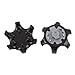 Ownsig 20Pcs Black Easy Replacement THiNTech Spikes Cleats Golf Shoes Spikes