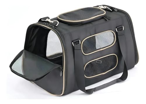 Gen7Pets Commuter Buckle In Car Safety Seat and Shoulder Carrier for Dogs and C…