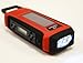topAlert HY-016 LCD Emergency Survival Solar Hand Crank Self Powered AM/FM/WB(NOAA) Digital Radio, Flashlight, Smartphone Charger with Adaptors & Cables
