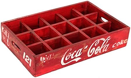 Caja Antigua Coca Cola Impresa 30 x 46 x 10 centímetros - LuxoMobel: Amazon.es: Hogar