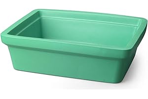 GENESEE SCIENTIFIC Large Green Ice Pan – 9 Liter Ice Holder - Stackable, Lightweight, Leak-Proof Ice Container - Frozen Sample Containers w/EVA Material to Withstand Dry Ice, Liquid Nitrogen, & Chemical Solvents