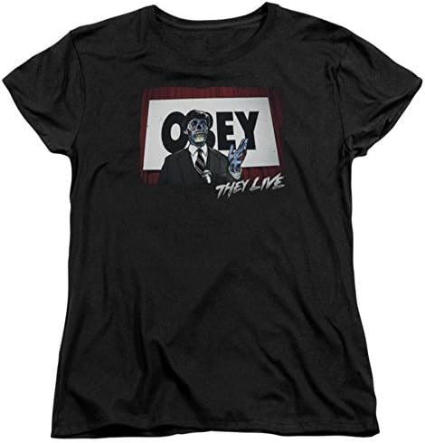 Womens: They Live - Obey Ladies T-Shirt Size L