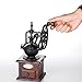 Foruchoice Manual Coffee Grinder Antique Cast Iron Hand Crank Coffee Mill With Grind Settings & Catch Drawer 12.5 x 12.5 x 26 cm