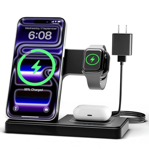 GETPALS 3-in-1 Wireless Charging Station