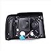 SPPC Black Projector Headlights Assembly Set with Halo For Ford F-150/F-250/Bronco - (Pair) Driver Left and Passenger Right Side Replacement