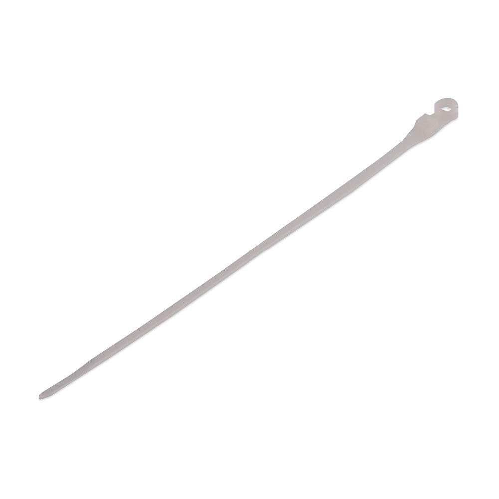 Poly Pool PP7560 Set of 25 Cable Ties with Eyelets Diameter 5.5 mm for Indoor Electrical Equipment 4.3 mm x 220 mm Maximum Clamp Diameter 45 mm White