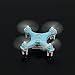 oneCase Cheerson CX-10 29mm 4 Channel 2.4GHz Radio Control RC Mini Quadcopter Helicopter Drone 6-Axis Gyro UFO with LED Flash Light - Light Blue