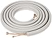 Senville 25 Ft. Copper Pipes for Mini Split Air Conditioner 1/4" & 3/8" White primary