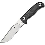 Spyderco FB33GP Bradley Bowie Fixed Blade Knife, Black, 9.93-Inch/5.13-Inch