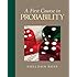 A First Course in Probability (8th Edition)