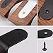 YUNSHOW Headphone Stand Wood Wall Mount L-Shape, Beech Stand for Headset Hanger Accessory for Headphone Collective, Scratch-Proof & Anti-Slip, Fit for Bose, Sony, Beats Headphonethumb 4