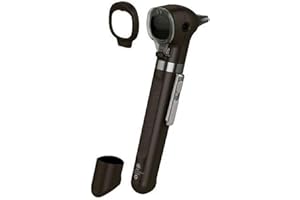 OTICA Welc Allyn Pocket LED Fiber-Optic Otoscope with AA Battery Handle (Black)