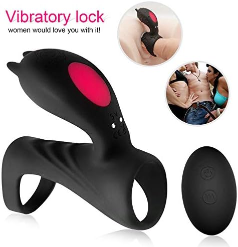 Wearable Rechargeable Remote Control 100% Waterproof 9 Modes Delay masseging Ri1ngs