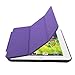 BESDATA Smart Cover for Apple iPad Mini 1st Generation Ultra Thin Magnetic & Translucent Back Case with Auto Wake/Sleep + Screen Protector + Cleaning Cloth + Stylus, Purple
