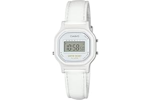 Casio Women's 'Vintage' Quartz Resin Casual Watch, Color:White