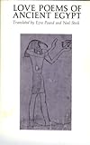 Front cover for the book Love Poems of Ancient Egypt by Ezra Pound
