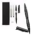 Tactical Pen Self Defense Military Survival Tool Glowiny with 6061 T6 Aircraft Aluminum Smooth Writing Ballpoint Instrument, 2 Ink Cartridges