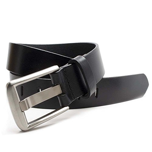 Nickel Free Titanium Wide Pin Black Belt (38 inch)