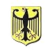 GERMANY EAGLE COAT ARMS CREST GERMAN FLAG LAPEL PIN DEUTSCHLAND BUNDESADLER VENICEBEE