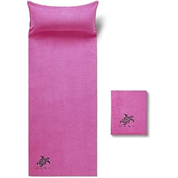 Amazon Com Microfiber Beach Towel With Pillow 28 X 60 Large