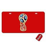 EnnE Personalized Metal License Plate Cover World