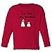 So Relative! I'm The Big Brother (Snowman) Toddler Long Sleeve T-Shirt