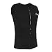 LayaTone Wetsuit Vest Mens Womens 2mm Neoprene Sleeveless Wet Suit Tops with Front Zipper, for Swimming Diving Surfing Snorkeling Canoeing