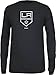 NHL Los Angeles Kings Men's Jersey Crest Long Sleeve Tee, X-Large, Black