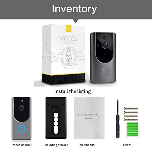 5 Wireless+Doorbell+Security+Detection+Real+time