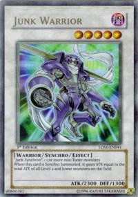 Yu-Gi-Oh! - Junk Warrior (5DS1-EN041) - 5Ds Starter Deck - 1st Edition - Ultra Rare