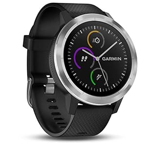 Garmin Vivoactive 3 GPS Smartwatch with Built-In Sports Apps and Wrist Heart Rate - Black