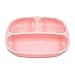 Re Play Divided Plates for Babies and Toddlers (Set of 3 - Dark Pink, Light Pink, Lavender)