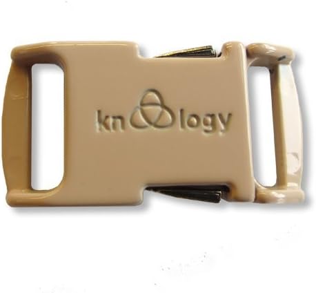 Knottology 1/2 Inch Spring Assisted Full Metal Nito Buckles (Tan)
