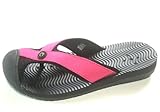 UNICUTE Women's Beach Water Thong Flip Flop Sport Sandals 20901 Pink