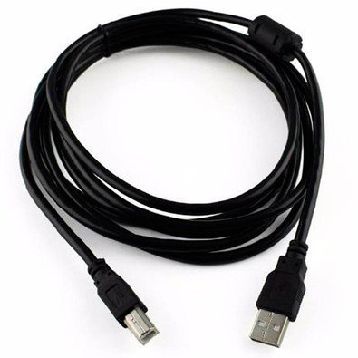 Cabo Impressora Plus Data USB 2.0 AM/BM 2 metros com Filtro 1128