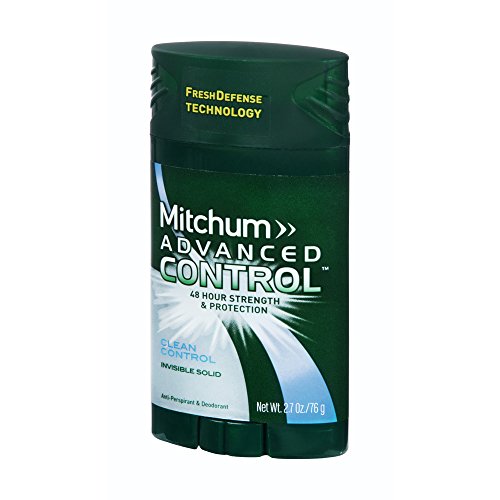 MitchumMen Advanced Control, Clean Control Invisible Solid 2.7 oz (Pack of 12)