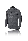 Nike Dri-FIT Knit Half-Zip Mens Running Shirt top Dark Grey/Heather (XXL)