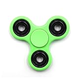 NEWBEA Hand Spinner Tri-Spinner Fidget Spinner Toy Stress Reducer (Three wings green)