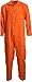 Ann Arbor T-shirt Co. Prisoner Jumpsuit | Orange Prison Inmate Halloween Costume Unisex Jail Criminal