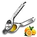 Lime - Lemon Zester/Grater Professional Citrus Juicer Hand Held Fruit Press, Best Kitchen Gadget DC-LS-SS By Delightful Chef