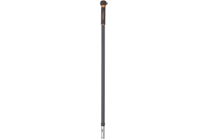 TASKI D7520277 JM Ultra Plus Telescoping Mop Handle, Commercial Floor Mop Handle, Steel Gray & Orange, Extends 100-170cm (Long), 1-Count