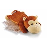 Sunbeam 1925-715 Comfort Friends Hot/Cold Packs, with plush Monkey cover