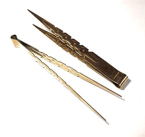 ezbaba Set of 2 Hookah Charcoal Tongs. 8.5