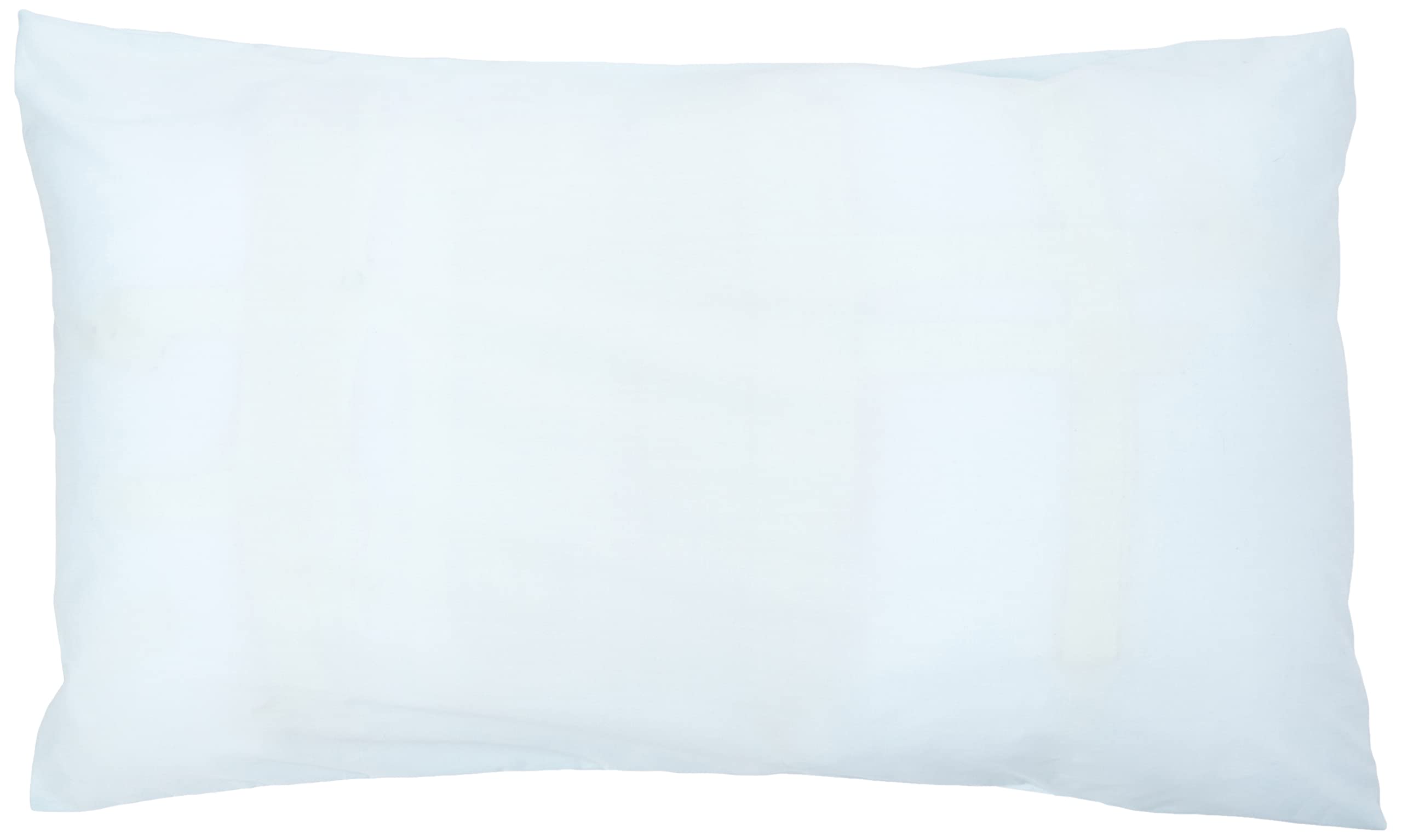 Helena Springfield Plain Dye Percale 50/50 Standard Pillow Case, Polycotton, Duck Egg, Single,48 x 74 x 0.1 cm