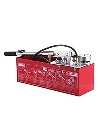 Columna vevor Bomba de agua de prueba de 50 bar mano Bomba de agua de prueba de presión 726 PSI 3 Gallon Tank 45 ml 1 2" BSP Bomba de prueba de presión hidráulica de recipiente para Pipeline Presión Riego Bomberos