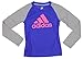 Adidas Big Girls Youth Climalite Long Sleeve Color Block Raglan, Color Variations