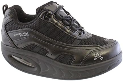 RYN101 Ladies Casual Rocker Sole Walking Trainer